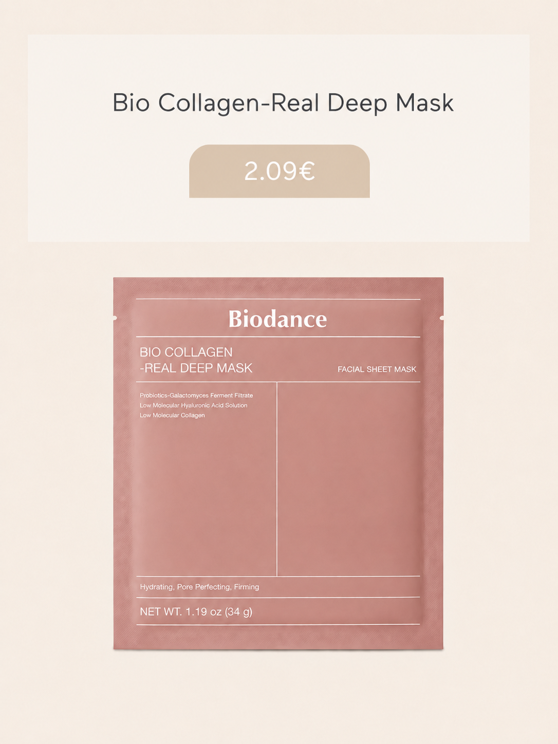 Bio Collagen-Real Deep Mask